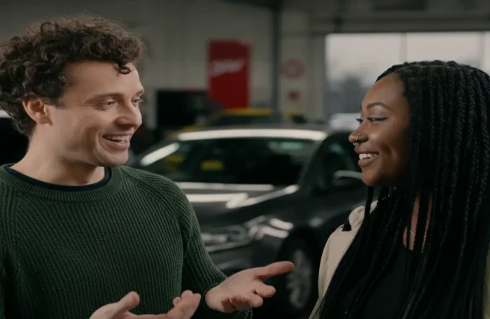  people in car rental shop